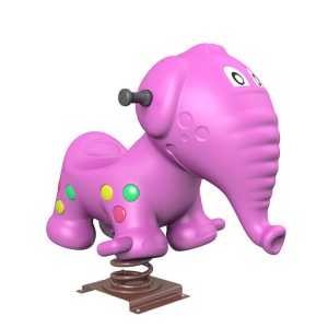 Pink elephant Rocking horse for kids