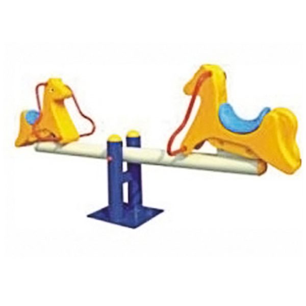 child seesaw outside - Image 9